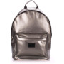 Рюкзак Poolparty backpack-pu-silver Рюкзак Poolparty backpack-pu-silver