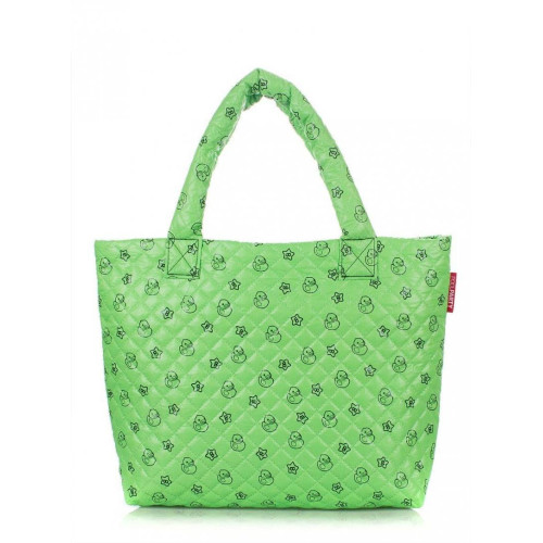 Сумка Poolparty pp1-ducks-green Сумка Poolparty pp1-ducks-green