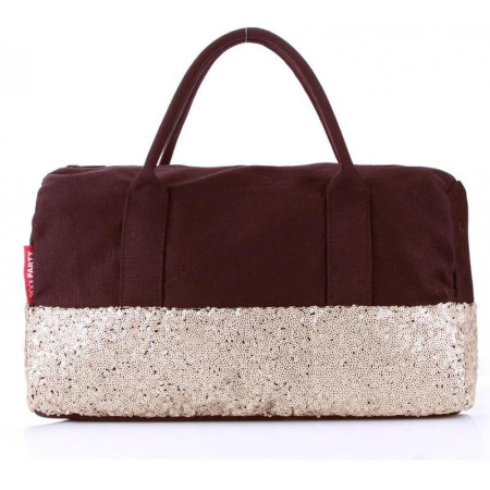 Сумка Poolparty rocknroll-brown-gold