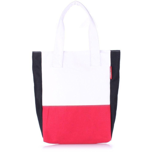 Сумка Poolparty triplex-white-red-black