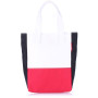 Сумка Poolparty triplex-white-red-black