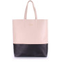 Сумка Poolparty city-beige-black Сумка Poolparty city-beige-black