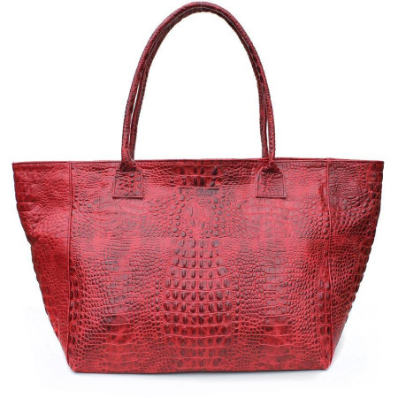 Сумка Poolparty desire-croco-red