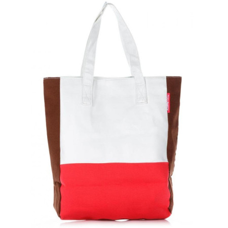 Сумка Poolparty triplex-white-red-brown
