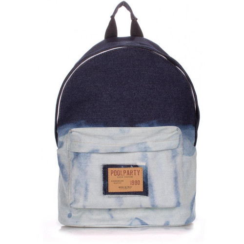 Сумка Poolparty backpack-bleach-jeans Сумка Poolparty backpack-bleach-jeans