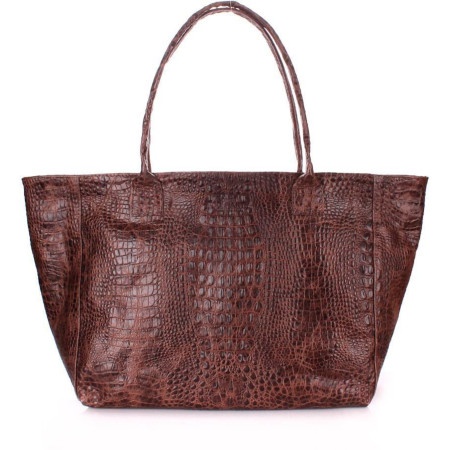 Сумка Poolparty desire-croco-brown