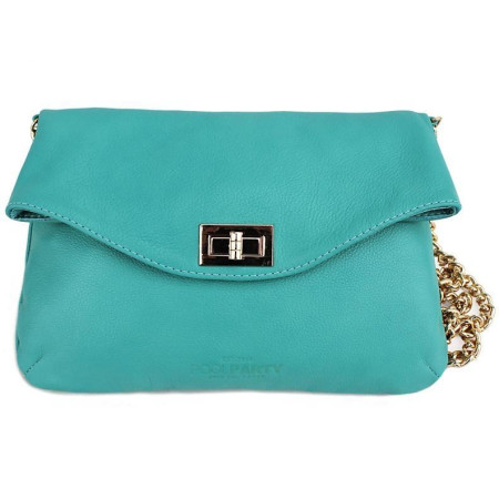 Сумка Poolparty leather-clutch