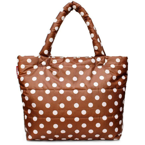 Сумка Poolparty pp4-cappuccino-dots Сумка Poolparty pp4-cappuccino-dots
