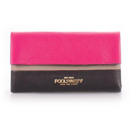 Сумка Poolparty 2nite-pink-black-beige