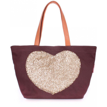 Сумка Poolparty pool-lovetote-brown