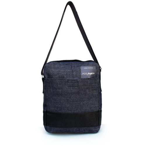 Сумка Poolparty pool94-black-blue-jeans Сумка Poolparty pool94-black-blue-jeans