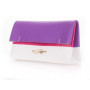 Сумка Poolparty 2nite-violet-white-pink Сумка Poolparty 2nite-violet-white-pink