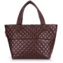 Сумка Poolparty broadway-quilted-brown Сумка Poolparty broadway-quilted-brown