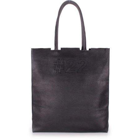 Сумка Poolparty leather-number-22-black