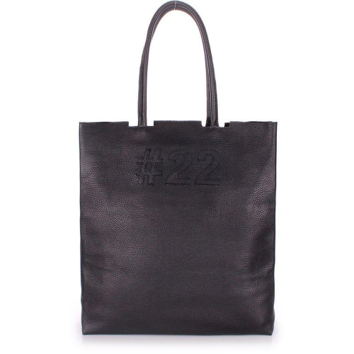 Сумка Poolparty leather-number-22-black Сумка Poolparty leather-number-22-black