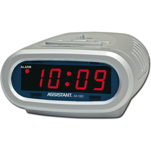 Настольные часы Assistant AH-1063 red Настольные часы Assistant AH-1063 red