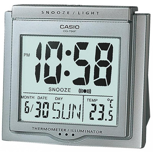 Настольные часы Casio DQ-750F-8DF Настольные часы Casio DQ-750F-8DF
