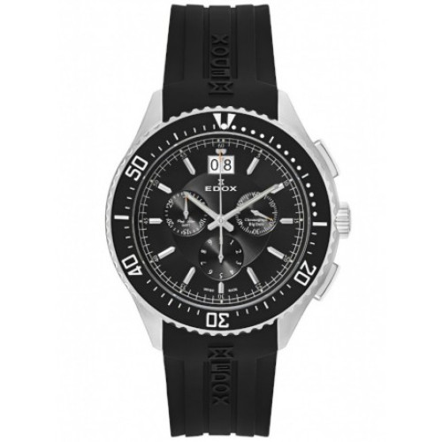 Часы Edox C1 Chronograph Big Date 110026 3CA NIN Часы Edox C1 Chronograph Big Date 110026 3CA NIN