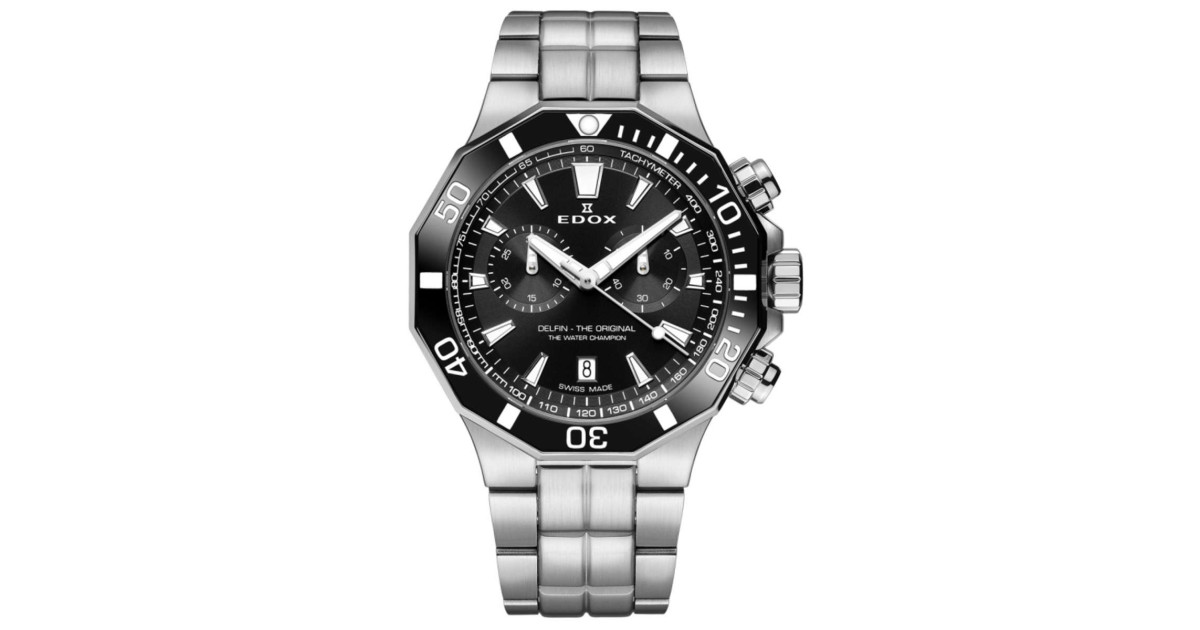 Часы Edox Delfin The Original Chronograph 10112 3NM NIN купить в