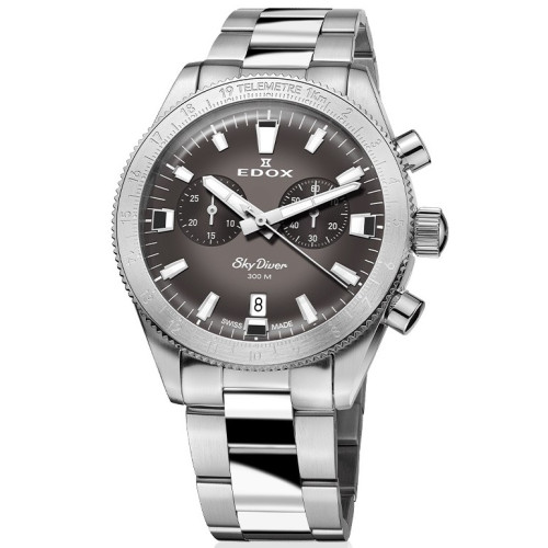 Часы Edox Skydiver Chronograph 10116 3 GRIDN Часы Edox Skydiver Chronograph 10116 3 GRIDN