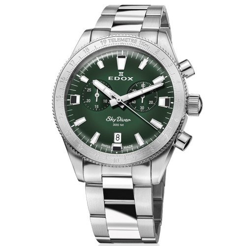 Часы Edox Skydiver Chronograph 10116 3 VIDN