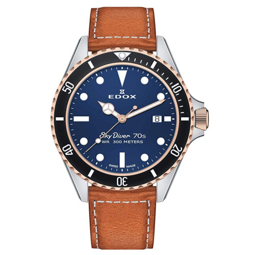 Часы Edox SkyDiver 53017 357RNC BUI