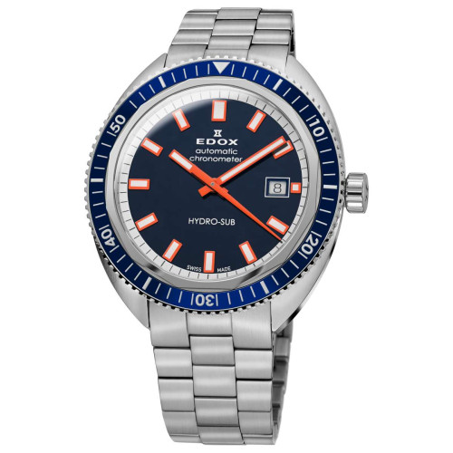 Часы Edox Hydro-Sub 80128 3BUM BUIO Часы Edox Hydro-Sub 80128 3BUM BUIO