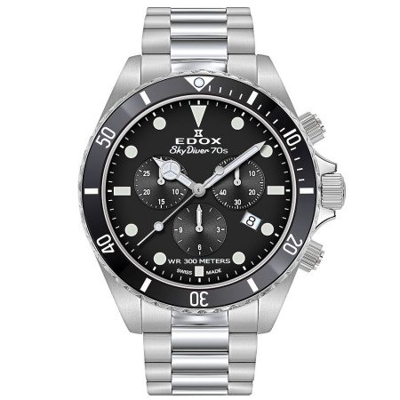 Часы Edox SkyDiver Chronograph 10238 3NM NI