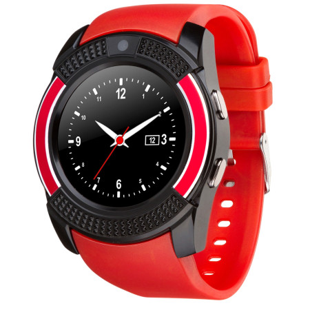 Смарт-часы ATRIX Smart Watch B2 IPS Black-Red