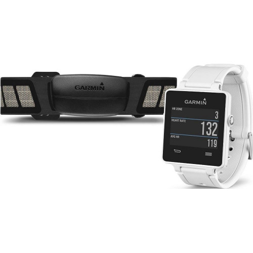 Смарт-часы Garmin Vivoactive White Bundle (010-01297-11)
