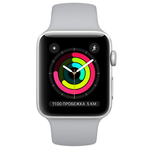 Смарт-часы Apple Watch Series 3 42mm Silver Aluminum Case with Fog S...