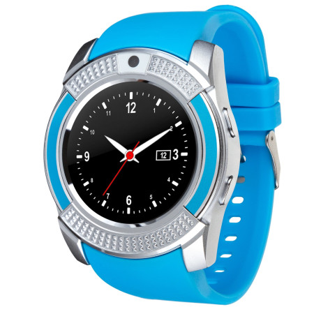 Смарт-часы ATRIX Smart Watch B2 IPS Metal- Blue