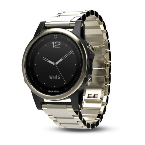 Смарт-часы Garmin fenix 5S SappChamp&metal(010-01685-15)