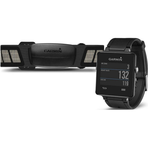 Смарт-часы Garmin Vivoactive Black Bundle (010-01297-10)