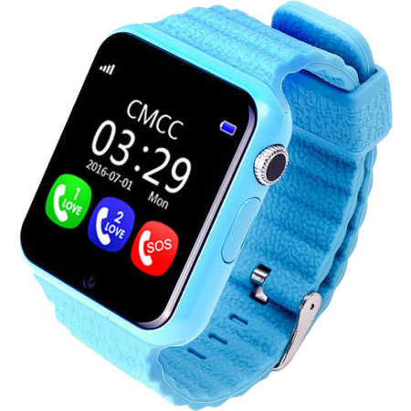 Смарт-часы UWatch Smart GPS V7K Kid Blue