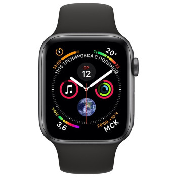 Смарт-часы Apple Watch Series 4 44mm Space Grey Aluminium Case with ...