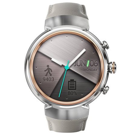 Смарт-часы ASUS ZenWatch 3 Silver Leather Beige (WI503Q-SC-LB)