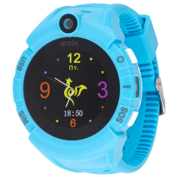 Смарт-часы ATRIX Smart Watch iQ700 GPS Blue