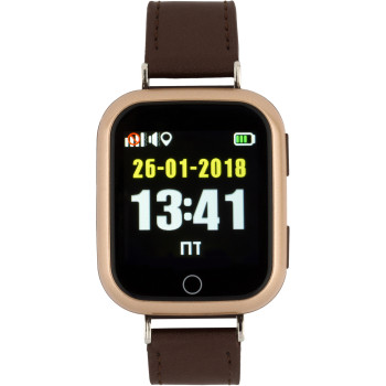 Смарт-часы ATRIX Smart watch iQ900 Touch GPS gold