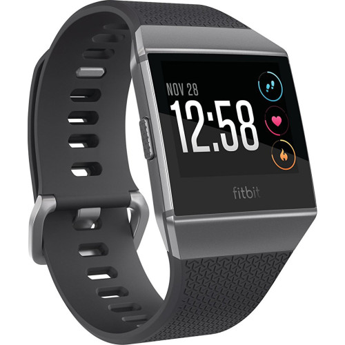 Смарт-часы Fitbit Ionic Charcoal/Smoke Gray One Size FB503GYBK Смарт-часы Fitbit Ionic Charcoal/Smoke Gray One Size FB503GYBK