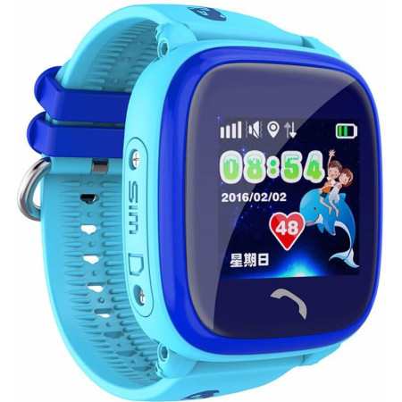 Смарт-часы UWatch DF25 Kids waterproof smart watch Blue