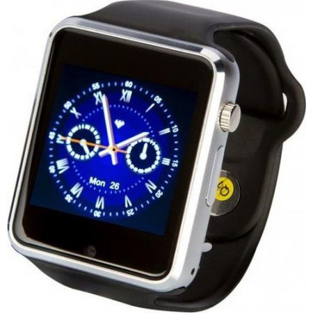 Смарт-часы ATRIX Smartwatch E07 Steel/Black