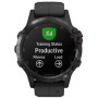 Смарт-часы Garmin fenix 5 Plus,Sapphire,Black w/Black Band,GPS (010-...