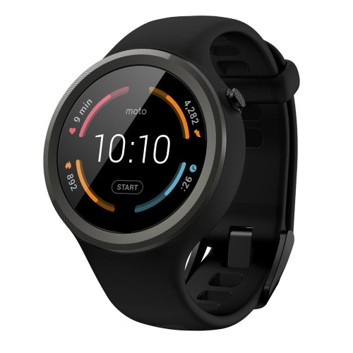 Смарт-часы Motorola Moto 360 Sport Black (00865NARTL) Смарт-часы Motorola Moto 360 Sport Black (00865NARTL)