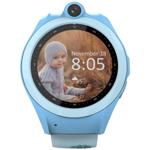 Смарт-часы UWatch Q610 Kid wifi gps smart watch Blue