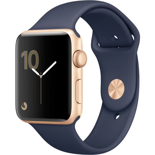 Смарт-часы Apple Watch Series 2 42 Gold Aluminium Case with Midnight...