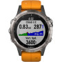 Смарт-часы Garmin fenix 5 Plus,Sapphire,Titanium w/Spark Orange Band... Смарт-часы Garmin fenix 5 Plus,Sapphire,Titanium w/Spark Orange Band...