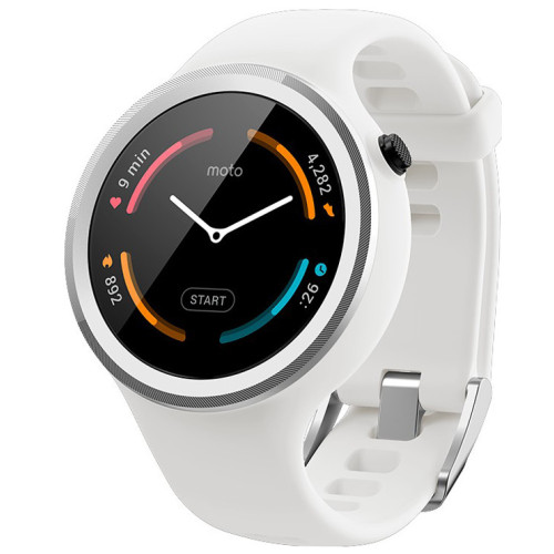 Смарт-часы Motorola Moto 360 Sport White (00866NARTL)