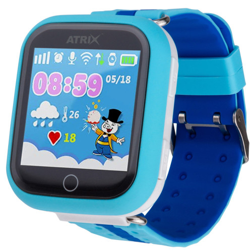 Смарт-часы - детские ATRIX Smart watch iQ100 Touch Blue