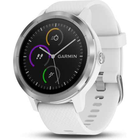 Смарт-часы Смарт-часы Garmin vivoactive 3 stainless steel White(010-...